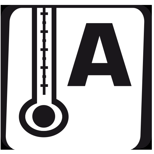 teplotní třída: teplotní třída A - (od +10°C do +35°C)