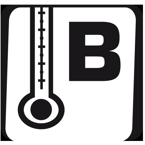 teplotní třída: teplotní třída B - (od -5°C do +20°C)